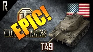 ► World of Tanks - Epic Games: T49 [9 kills, 4344 dmg]