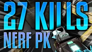 27 KILLS... NERF PK | NRG ACEU