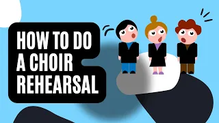 How to do a choir rehearsal like a boss | Choir rehearsal plan template | Efficient choir rehearsals
