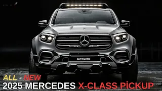 2025 Mercedes X-Class Pickup Introduced! - Is this the Most Powerful Pickup Yet?