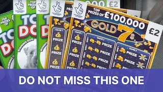 Scratchcard Wednesday (NOT TO BE MISSED)