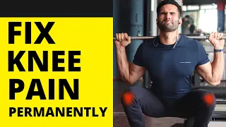 KNEE PAIN When Squatting | Fix Knee Pain Easily AT HOME.