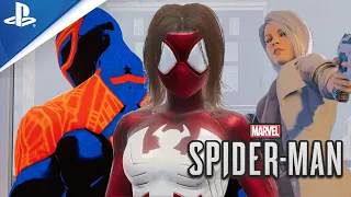 Spider-Man PC Remastered | Spider-Woman Jessica Drew Showcase (Part 1) W/ Black Cat Mod and AI VOICE