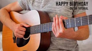 Happy Birthday EASY Guitar Tutorial With Chords / Lyrics