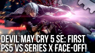 Devil May Cry 5 SE: PS5 vs Xbox Series X - The First Next-Gen Performance Face-Off