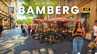 4K Walking Tour Bamberg, Germany| Is this the most beautiful and historic City in Germany? | 4k60fps