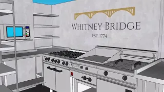 Caterkwik Design: 3D Whitney Toll Bridge Cafe Kitchen Design