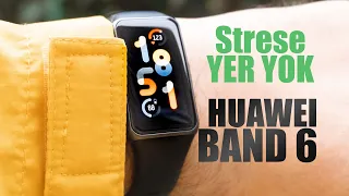 Stres Seviyenizi Bilen Akıllı Bileklik Huawei Band 6 İnceleme