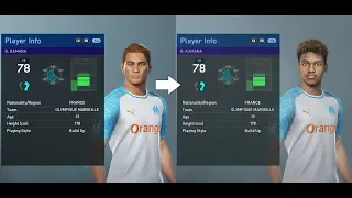 PES 2019 facepack part 4 - Ligue 1 100+ real faces added (PC)