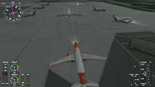 [MSFS 2020] Full Flight from GATWICK to ZURICH - Live VATSIM Events with the A32nx Mod