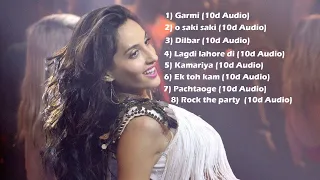 [10D AUDIO] Best Of 10D Bollywood Songs | Nora Fatehi | 10D Jukebox || Use Headphones 🎧 - 10D SOUNDS