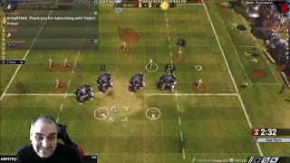 Blood Bowl 2 - RETURN OF THE KING Game 2 - Wood Elves vs. Ogres