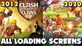 All Clash of Clans Loading Screen Compilation - 2020 - Supercell 10th Anniversary Special