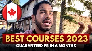 Best Courses to Study in Canada 2023-2024 | Guaranteed PR in 6 months | High Paying Jobs!