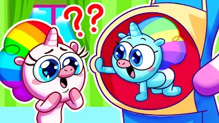 How was Baby Born 👶| Star wants to be a good sister for baby brother |  Kids stories by BI BA BOOM!