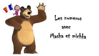 Les numéros 🔢 en Français 🇫🇷 avec Masha et Michka 🐻 sans musique 🔕