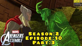 Avengers Assemble S02 | E10 Back To The Learning Hall | P03 In Hindi | #MarvelDevilsKing