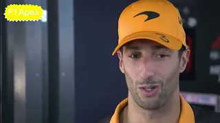 Daniel Ricciardo Post Race Interview - F1 Italian Grand Prix 2022