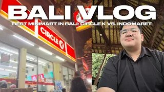 BALI VLOG • Best Minimart in Bali: Circle K vs. Indomaret | Ivan de Guzman