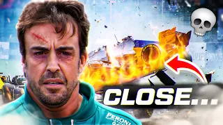 5 Times Fernando Alonso Was About To Die (Worst Crashes)