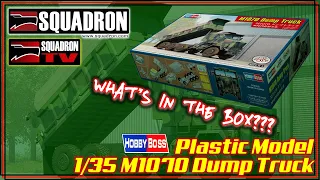 What's In The Box?? 1/35 Hobby Boss M1070 Dump Truck Plastic Model Kit