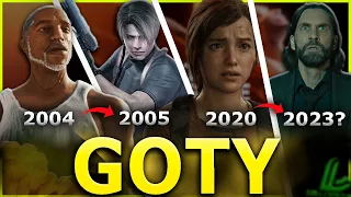 TODOS Os Vencedores De MELHOR JOGO DO ANO (GOTY) Até Hoje! - Evolução do Prêmio de 2003 a 2023