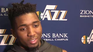 Donovan Mitchell Interview Before Game 6 vs Thunder | April 27, 2018
