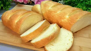 STOP BUYING BREAD❗️ Bake my grandmother's country milk bread! BEST breakfast bread