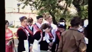 Последний звонок 1993 год, 11А класс .5 школа г.Маркс