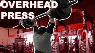 INSANE HEAVY OVERHEAD PRESS!