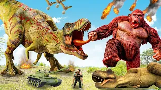 The BEST of Dinosaur Attack | T-rex Chase | Jurassic World Dinosaur Fan Movie #22 | Dinosaur | Rexy