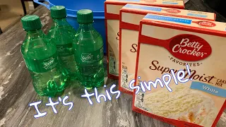 Soda Cake Recipe! 2 Ingredients