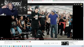 LARRY ALMOST FOUGHT HIM LOL LES TWINS VS 2 DANCERS  CRs WORLD REACTION.