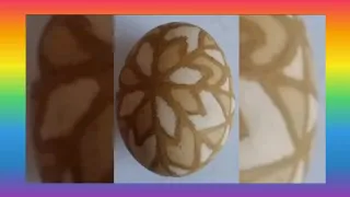 ВИТРАВЛЕНІ КОРИЧНЕВІ ПИСАНКИ ЕТАПИ pysanky egg роспись яйца