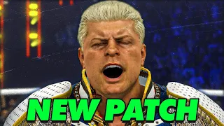 WWE 2K24 New Patch Details (1.06) What Needs Fixing!