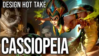 Cassiopeia doesn't know who or what she is || design hot take [CC] #shorts