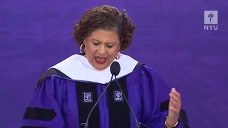 NYU 2019 Commencement Speaker Elizabeth Alexander