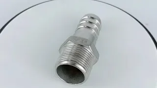 stainless steel 304/201/316 hexagon hose nipple from ybo valve wechat +8613968843555