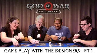 God of War: the Card Game Playthrough part 1