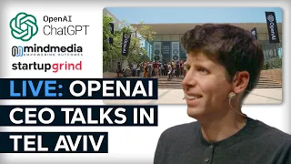 OpenAI CEO, Sam Altman, LIVE Exclusive