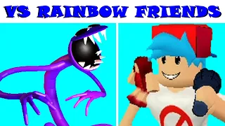 Friday Night Funkin VS RAINBOW FRIENDS (POURPLE) (Roblox Rainbow Friends Chapter 1) (FNF Mod/Hard)