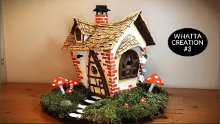 DIY Fairy House/Cottage Using Cardboard | Casa de Hadas | Сказочный дом | 童话屋 | परियों का घर