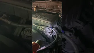 Bleeding the air from cooling system in your Dodge 4.7 L engine