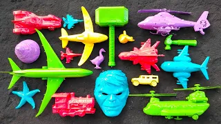 Cleans Airplane Toys ‼️ Fighter Jet, Chinook Helicopter, Space Shuttle, Hercules Plane.