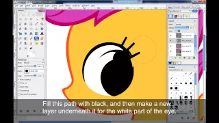 Scootaloo - Pony Tutorial on Gimp