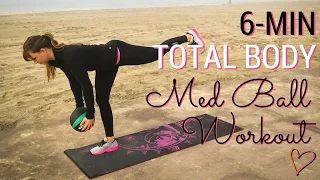 6-Minute Total Body Med Ball Workout