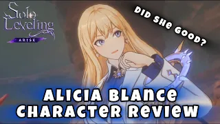 Is she worth it ? Alicia Blance Showcase - Solo Leveling Arise