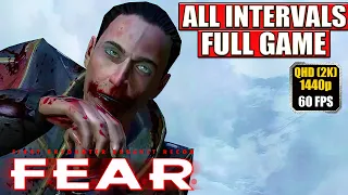 FEAR Gameplay Walkthrough [Full Game - All Cutscenes Longplay] No Commentary [1440p PC 60FPS]