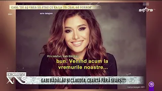 Gabi Bădălău și Claudia, ceartă fără sfârșit!