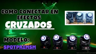 Efecto cruzado y Audioritmicas sin DMX Cabeza móvil Robótica led SPOT SPOTPRISM Wahrgenomen